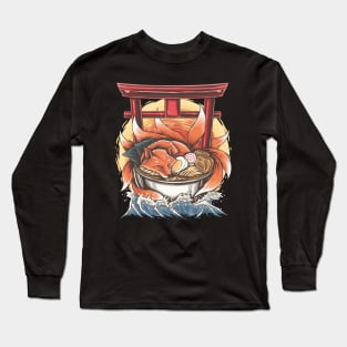 Kyubi ramen Long Sleeve T-Shirt